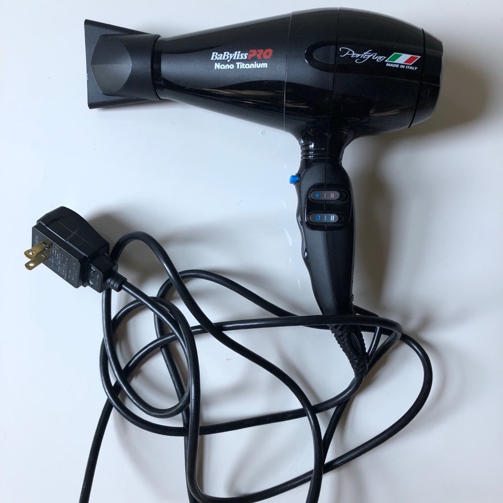 BabylissPRO Nano Titanium Portofino Hairdryer
